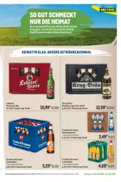 Gazetka promocyjna Metro - Regionaler Flyer - Gazetka - ważna od 31.05 do 31.05.2025 - strona 109 - produkty: Alwa, brunnen, flasche, franken brunnen, getränk, getränke, limo, limonade, limonaden, mac, mineralwasser, Palette, pils, premium pils, Ti, wasser