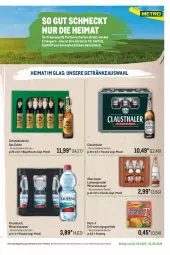 Gazetka promocyjna Metro - Regionaler Flyer - Gazetka - ważna od 31.05 do 31.05.2025 - strona 127 - produkty: Alwa, auer, aust, bügel, bügelflasche, clausthaler, erfrischungsgetränk, flasche, getränk, getränke, krumbach, mac, mineralwasser, Palette, rum, Sprudel, Ti, wasser