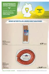 Gazetka promocyjna Metro - Regionaler Flyer - Gazetka - ważna od 31.05 do 31.05.2025 - strona 18 - produkty: angebot, angebote, braun, curry, decke, eis, elle, fleisch, fleischwurst, getränk, getränke, Mett, mettwurst, Palette, regal, Ria, teller, Ti, wurst