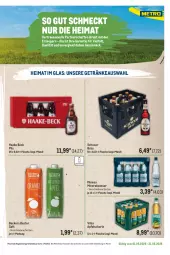 Gazetka promocyjna Metro - Regionaler Flyer - Gazetka - ważna od 31.05 do 31.05.2025 - strona 39 - produkty: Alwa, apfel, Apfelschorle, Beckers Bester, flasche, getränk, getränke, mac, mineralwasser, Palette, pils, saft, schorle, Ti, vilsa, wasser