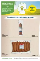 Gazetka promocyjna Metro - Regionaler Flyer - Gazetka - ważna od 31.05 do 31.05.2025 - strona 44 - produkty: angebot, angebote, auer, Bau, Bauer, decke, elle, getränk, getränke, krakauer, Mett, mettwurst, Palette, regal, Ria, schinken, schinkenkrakauer, teller, Ti, wurst