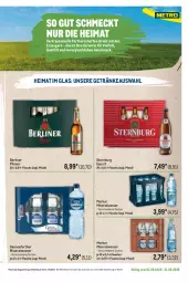 Gazetka promocyjna Metro - Regionaler Flyer - Gazetka - ważna od 31.05 do 31.05.2025 - strona 79 - produkty: Alwa, berliner, flasche, getränk, getränke, mac, mineralwasser, Palette, pils, pilsner, Sternburg, Ti, wasser