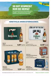 Gazetka promocyjna Metro - Regionaler Flyer - Gazetka - ważna od 31.05 do 31.05.2025 - strona 83 - produkty: Alwa, berliner, flasche, getränk, getränke, limo, limonade, limonaden, Lübzer, mac, mineralwasser, Palette, pils, pilsner, Ti, wasser