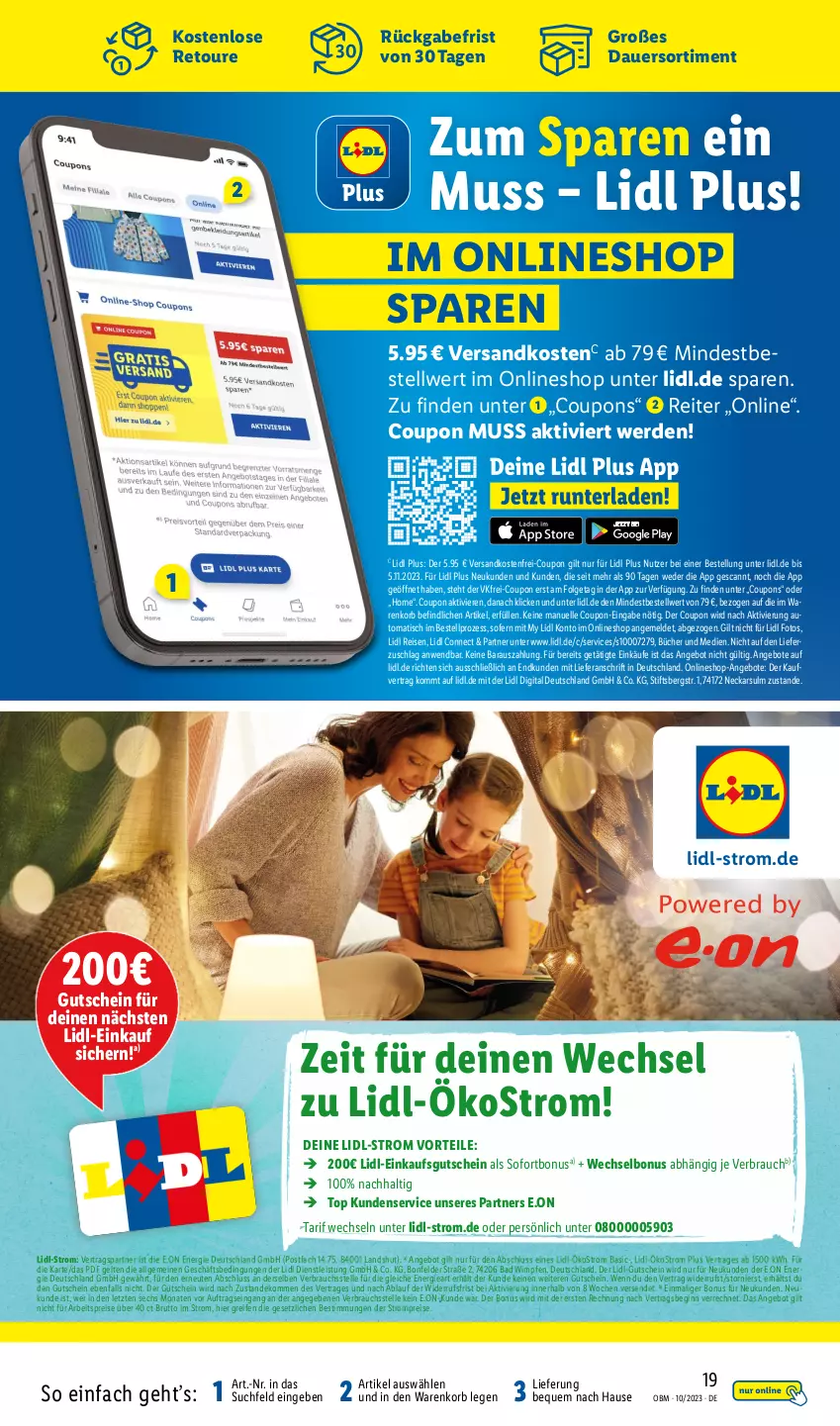 Aktueller Prospekt Lidl - Oktober-Highlights im Onlineshop - von 01.10 bis 31.10.2023 - strona 19 - produkty: angebot, angebote, auer, auto, Bad, brut, coupon, coupons, eis, elle, erde, gin, gutschein, korb, LG, ndk, Rauch, reifen, reis, Ti, tisch, versandkostenfrei, ZTE