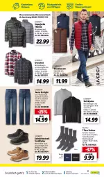 Gazetka promocyjna Lidl - Oktober-Highlights im Onlineshop - Gazetka - ważna od 31.10 do 31.10.2023 - strona 21 - produkty: auer, bio, eis, Finish, Jacke, jeans, korb, livergy, Ria, shirt, socken, Steppjacke, Strickjacke, Ti, wasser, Weste