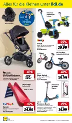 Gazetka promocyjna Lidl - Oktober-Highlights im Onlineshop - Gazetka - ważna od 31.10 do 31.10.2023 - strona 24 - produkty: Bau, Caviar, Cif, crivit, dell, Dreirad, Kette, Kinder, Kinderwagen, Kugel, Laufrad, leine, lupilu, Mode, ndk, Schal, Schale, scooter, spielzeug, Sport, Ti, Wanne