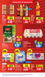 Gazetka promocyjna Lidl - Aktionsprospekt - Gazetka - ważna od 25.11 do 25.11.2023 - strona 11 - produkty: actimel, aktionspreis, alkohol, angebot, coca-cola, cola, coupon, danone, eier, eis, fanta, Floralys, johnnie walker, kaffee, melitta, Mezzo Mix, papier, pralinen, preisvorteil, reis, scotch, scotch whisky, sprite, Ti, waschmittel, whisky, ZTE