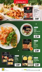 Gazetka promocyjna Lidl - Aktionsprospekt - Gazetka - ważna od 25.11 do 25.11.2023 - strona 16 - produkty: ACC, Carpaccio, garnelen, Knödel, lachs, ndk, parmigiano, parmigiano reggiano, reggiano, Schal, Schale, Ti