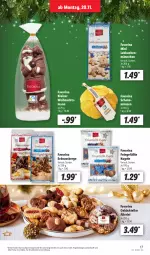 Gazetka promocyjna Lidl - Aktionsprospekt - Gazetka - ważna od 25.11 do 25.11.2023 - strona 19 - produkty: angebot, eis, elle, erdnuss, kuchen, Kugel, Lebkuchen, leine, nuss, reis, schoko, teller, Ti, ZTE