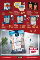 Gazetka promocyjna Metro - Food - Gazetka - ważna od 09.11 do 09.11.2022 - strona 3 - produkty: Becher, beutel, bsf, Dorade, dorade royal, eis, elle, escal, feinkost, fisch, Fischfeinkost, fleisch, forelle, garnelen, Krebs, lachs, Metro, Räucherlachs, rel, sauce, saucen, schott, Ti, tisch, top-hit