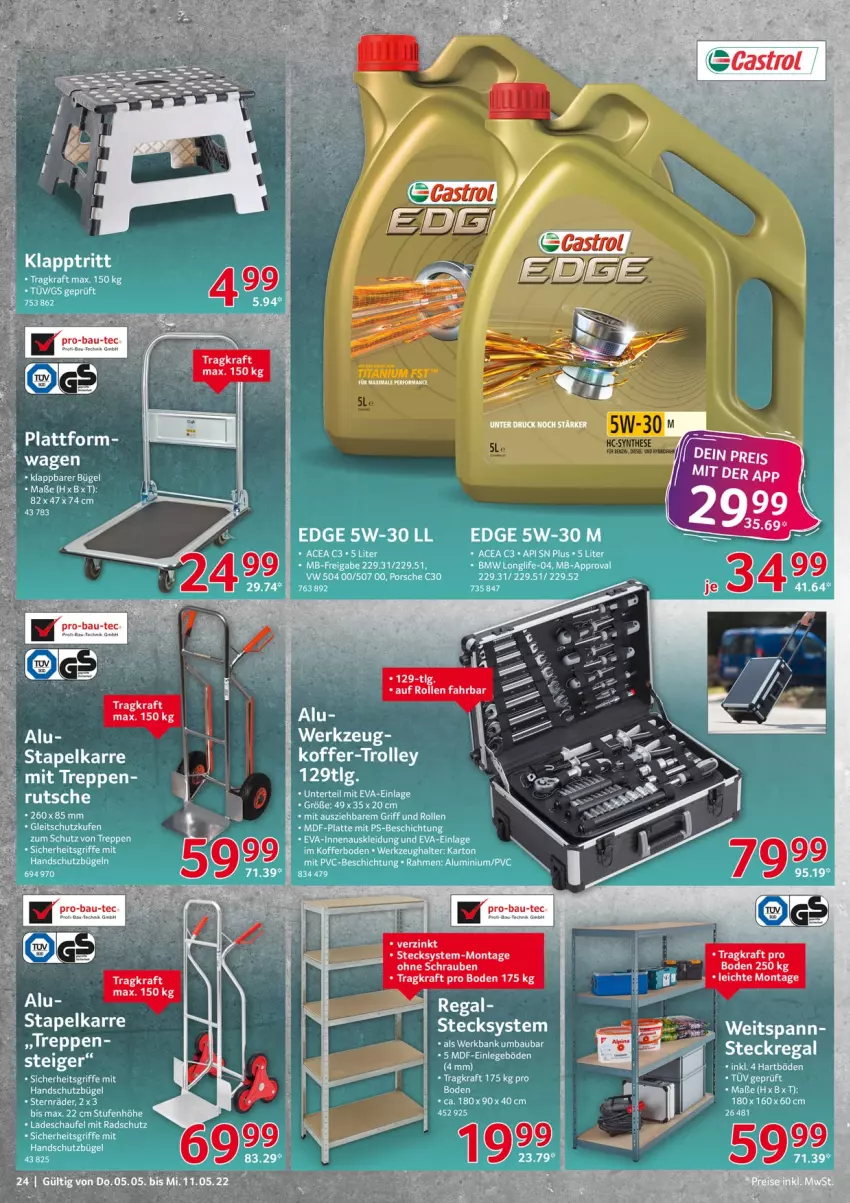 Aktueller Prospekt Selgros - Nonfood - von 05.05 bis 11.05.2022 - strona 24 - produkty: kraft, Liege, schrauben