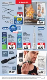 Gazetka promocyjna Lidl - Aktionsprospekt - Gazetka - ważna od 11.05 do 11.05.2024 - strona 19 - produkty: ACC, accessoires, akku, angebot, aufsteckbürsten, Bad, bartschneider, batterie, batterien, bürste, bürsten, Cien, coupon, cross action, dell, edelstahl, eis, elektrische zahnbürste, elle, Hautzange, latte, Mode, Nagelzange, oral-b, Persona, precision clean, reis, Ria, Schere, silvercrest, Ti, timer, tisch, vita, vitality, zahnbürste