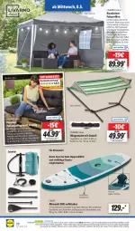 Gazetka promocyjna Lidl - Aktionsprospekt - Gazetka - ważna od 11.05 do 11.05.2024 - strona 30 - produkty: angebot, asti, aufbewahrungstasche, Bau, Brei, crivit, dell, eis, elle, Faltpavillon, hängematte, Kajak, Kette, kissen, lichterkette, Liege, Mode, ndk, Palette, pavillon, reis, Ria, Rückenkissen, Schal, Schale, sitzkissen, Tasche, Teleskop, Ti, tisch, ZTE