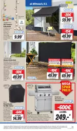 Gazetka promocyjna Lidl - Aktionsprospekt - Gazetka - ważna od 11.05 do 11.05.2024 - strona 31 - produkty: abdeckhaube, angebot, Birnen, coupon, decke, Deckel, dell, edelstahl, eis, gasgrill, grill, grillfläche, Kette, Klemmmarkise, laufräder, leds, LG, lichterkette, merl, Mode, ndk, Persona, reis, rösle, Seitenmarkise, thermometer, Ti, timer, wasser, ZTE