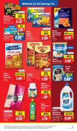 Gazetka promocyjna Lidl - Aktionsprospekt - Gazetka - ważna od 11.05 do 11.05.2024 - strona 47 - produkty: angebot, Bona, brause, bruno banani, coupon, eau de toilette, eis, eiskaffee, elle, fleisch, Fleischalternative, frappé, frischkäse, kaffee, Käse, kiri, lachs, Milbona, milram, mozzarella, Nescafé, Ofen, Ofenkäse, pizza, preisvorteil, rapso, rapsöl, Räucherlachs, reines rapsöl, reis, rel, rouge, rougette, rwe, sahne, Schal, stieleis, teller, Ti, Vegane Fleisch, waschmittel, ZTE