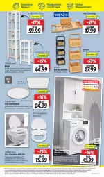 Gazetka promocyjna Lidl - Aktionsprospekt - Gazetka - ważna od 11.05 do 11.05.2024 - strona 53 - produkty: ACC, accessoires, auer, aufbewahrungsbox, auto, Bad, Badewanne, Badregal, bambus, Bau, Brei, decke, deckenleuchte, dell, eimer, eis, erde, Kinder, Kindersitz, korb, Leuchte, Mode, pool, regal, reis, Schrank, Ti, Wanne, waschmaschine, waschmaschinen, wc-sitz, wenko