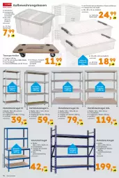 Gazetka promocyjna  - Gazetka - ważna od 18.05 do 18.05.2024 - strona 16 - produkty: aufbewahrungsbox, bett, decke, Deckel, Eckregal, eis, Holz, latte, regal, Roller, Sport, steckregal, teppich, Ti, tisch