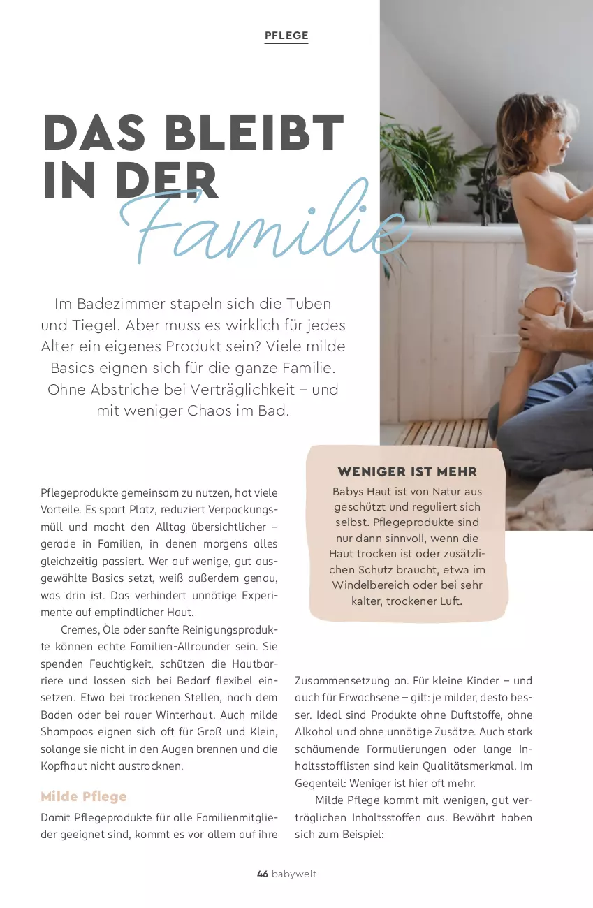 Aktueller Prospekt Rossmann - Prospekte - von 11.05 bis 31.07.2026 - strona 46 - produkty: alkohol, auer, aust, Bad, creme, eis, elle, ente, erde, Kinder, leine, mac, natur, ohne alkohol, Rauch, Reinigung, Schütze, shampoo, Ti