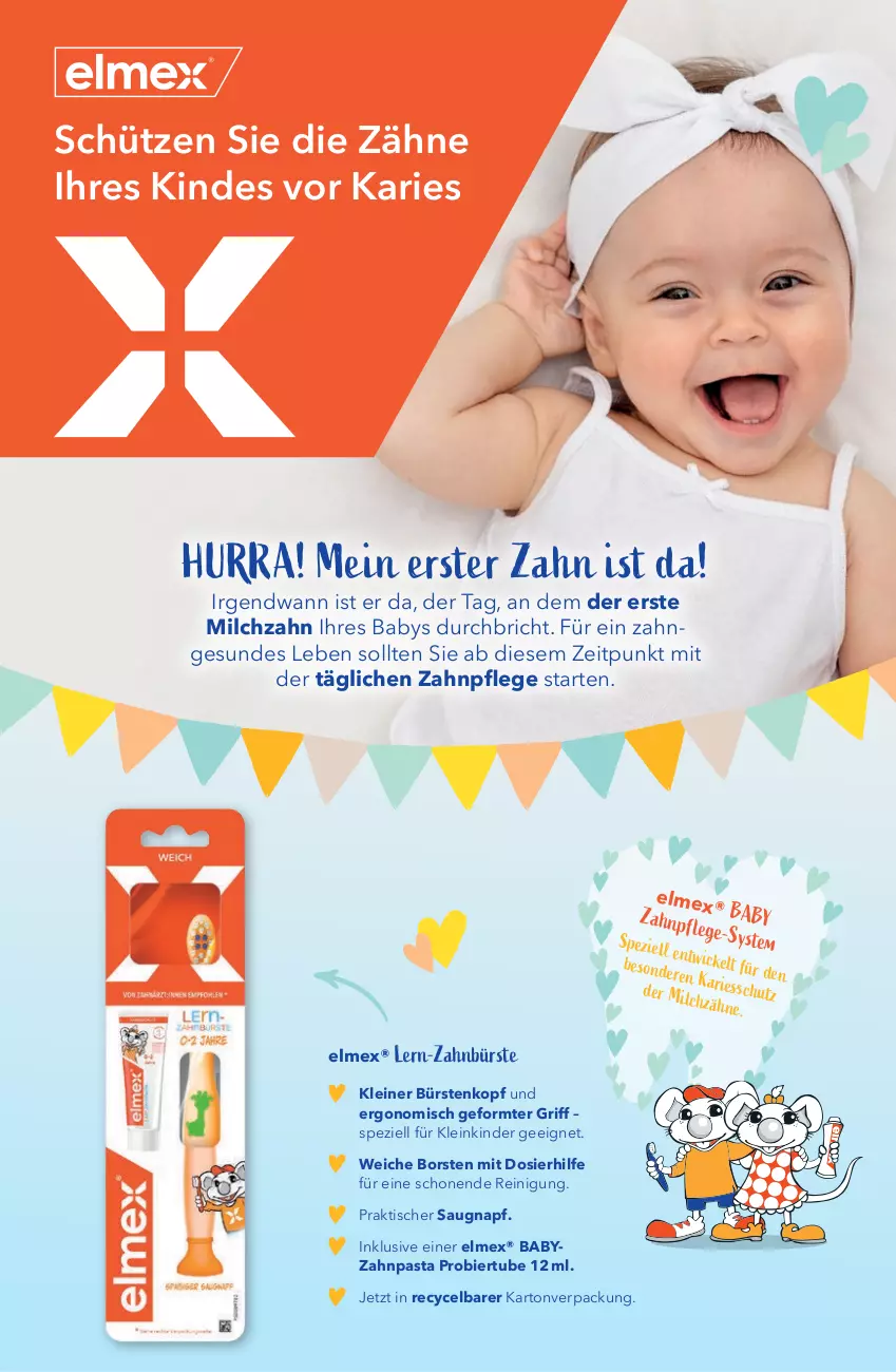 Aktueller Prospekt Rossmann - Prospekte - von 11.05 bis 31.07.2026 - strona 56 - produkty: bier, bürste, bürsten, elmex, Kinder, leine, milch, pasta, Reinigung, Schütze, Spezi, Ti, tisch, WICK, zahnbürste, zahnpasta