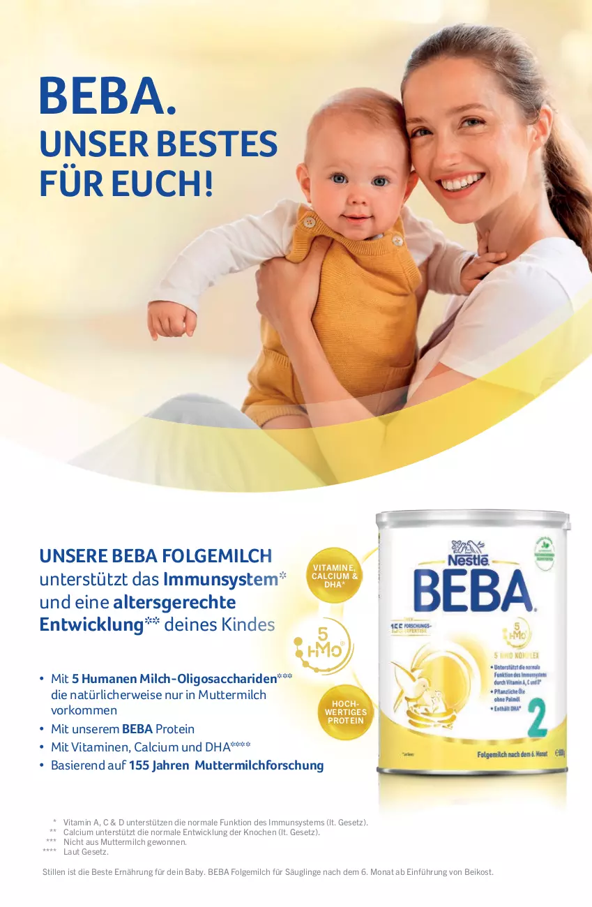 Aktueller Prospekt Rossmann - Prospekte - von 11.05 bis 31.07.2026 - strona 62 - produkty: ACC, Beba, Calcium, eis, folgemilch, LG, milch, rwe, sac, Ti, vita, Vitamine, WICK