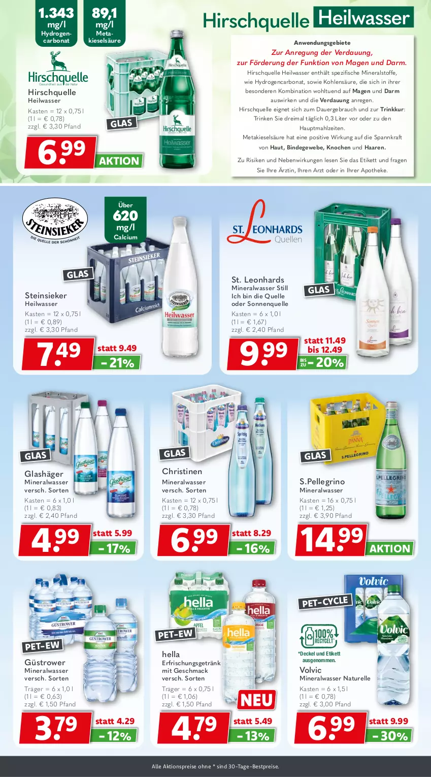 Aktueller Prospekt Getraenkeland - von 26.04 bis 08.05.2026 - strona 6 - produkty: aktionspreis, Alwa, Apotheke, auer, bestpreis, bestpreise, Bona, Calcium, decke, Deckel, eis, elle, erfrischungsgetränk, fisch, fische, getränk, hella, kraft, mac, mineralwasser, Mineralwasser Still, natur, Rauch, reis, rel, Spezi, Steinsieker, Ti, volvic, wasser