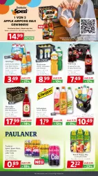 Gazetka promocyjna Getraenkeland - Gazetka - ważna od 08.05 do 08.05.2026 - strona 5 - produkty: aktionspreis, apfel, Apfelschorle, Apple, Apple AirPods, bestpreis, bestpreise, brause, cola, eis, elle, fassbrause, flasche, gin, Happy Day, krombache, krombacher, limo, limonade, limonaden, mango, orange, Paula, paulaner, Pods, Rauch, reis, säfte, schorle, schweppes, Spezi, Ti, vita, Vita C, zitrone, zucker