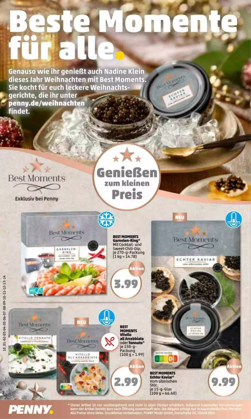 Aktueller Prospekt Penny - Prospekte - von 20.12 bis 25.12.2021 - strona 10 - produkty: chili, cocktail, dip, elle, leine, ring