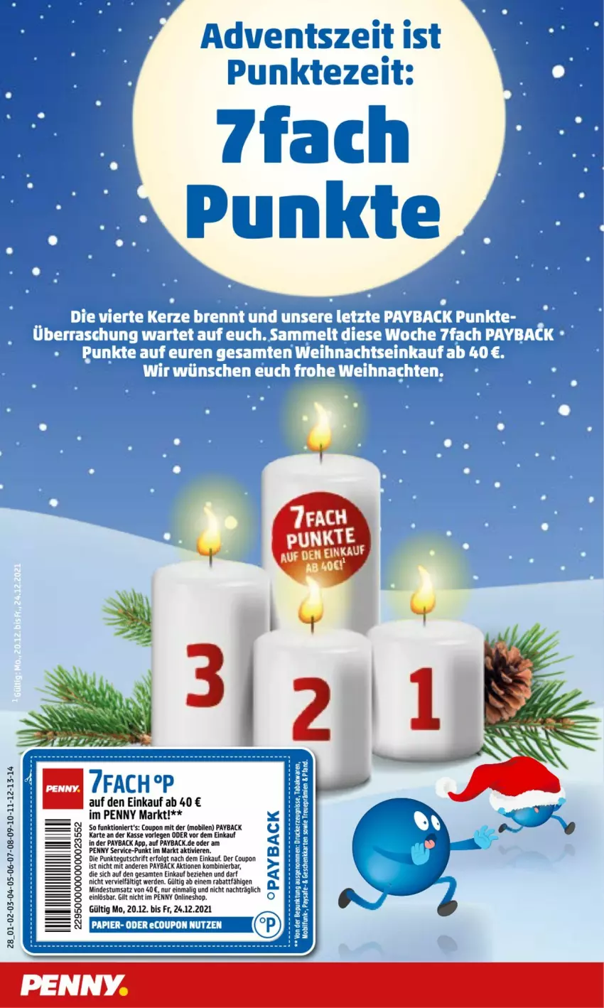 Aktueller Prospekt Penny - Prospekte - von 20.12 bis 25.12.2021 - strona 28 - produkty: coupon, erde, LG, payback, Ti