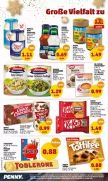 Gazetka promocyjna Penny - Prospekte - Gazetka - ważna od 25.12 do 25.12.2021 - strona 22 - produkty: Brühe, butter, chips, choclait chips, choco crossies, cola, creme, crossies, Dr. Oetker, eintopf, eis, flasche, Gemüsebrühe, gin, hühner, kitkat, knorr, LG, maggi, mikado, milch, miracel, mousse, peanut butter, reis, riegel, schoko, schokolade, schokoriegel, Ti, toblerone, topf, ZTE