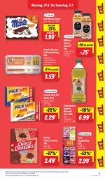 Gazetka promocyjna Lidl - Aktionsprospekt - Gazetka - ważna od 02.07 do 02.07.2022 - strona 11 - produkty: angebot, aust, Bona, choco crossies, crossies, eier, eis, elle, getränk, kaffee, Kaustreifen, leibniz, Milbona, monte, natives olivenöl, nestlé, olive, oliven, olivenöl, olivenöl extra, Pick Up!, preisvorteil, reifen, reis, snack, teller, Ti, zott, Zott Monte, ZTE