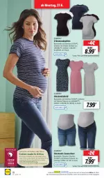 Gazetka promocyjna Lidl - Aktionsprospekt - Gazetka - ważna od 02.07 do 02.07.2022 - strona 18 - produkty: Bau, baumwolle, eis, esmara, jeans, kleid, lenzing, ndk, reis, Schal, Schale, shirt, shirts, shorts, Ti, Umstandskleid, wolle, ZTE