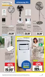 Gazetka promocyjna Lidl - Aktionsprospekt - Gazetka - ważna od 02.07 do 02.07.2022 - strona 29 - produkty: alexa, angebot, auto, dell, eis, elle, ente, fenster, fernbedienung, gsw, klimagerät, Mode, reifen, reis, rel, Schal, silvercrest, standventilator, Ti, timer, tisch, ventilator, wasser, wassertank, ZTE