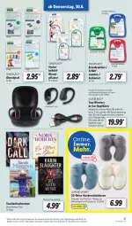 Gazetka promocyjna Lidl - Aktionsprospekt - Gazetka - ważna od 02.07 do 02.07.2022 - strona 31 - produkty: akku, angebot, Blasenpflaster, buch, dell, eis, elle, in-ear-kopfhörer, kissen, kopfhörer, Laufen, Mode, pflaster, reis, rel, silvercrest, Sport, Tasche, taschen, Taschenbuch, Ti, wasser, ZTE