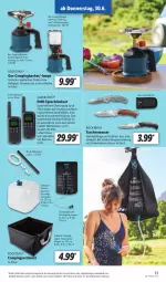 Gazetka promocyjna Lidl - Aktionsprospekt - Gazetka - ważna od 02.07 do 02.07.2022 - strona 33 - produkty: angebot, auer, auto, batterie, batterien, Campingdusche, dell, dusche, edelstahl, eis, elle, gürteltasche, Holz, Kocher, lamm, Lampe, LG, messer, Mode, piezo-zündung, reis, silvercrest, strümpfe, Tasche, taschen, Ti, tisch, usb, wasser, ZTE