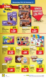 Gazetka promocyjna Lidl - Aktionsprospekt - Gazetka - ważna od 02.07 do 02.07.2022 - strona 38 - produkty: ahoj-brause, brause, Clin, danone, danone fruchtzwerge, eis, frucht, fruchtzwerge, grütze, keks, kekse, landliebe, milch, milchreis, milka, ndk, piccolinis, pudding, reis, Rote Grütze, Schal, Schale, Soße, stieleis, Ti, vanille, wagner