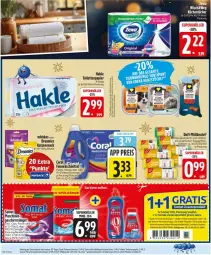 Gazetka promocyjna Edeka - Prospekte - Gazetka - ważna od 20.12 do 20.12.2025 - strona 26 - produkty: beutel, Cap, Clin, Coral, deka, dreamies, elle, geschirr, hakle, henkel, katzensnack, klarspüler, küche, Küchen, küchentücher, müllbeutel, papier, reiniger, snack, somat, Ti, tisch, toilettenpapier, tragegriff, tücher, whiskas, xmas, ZTE