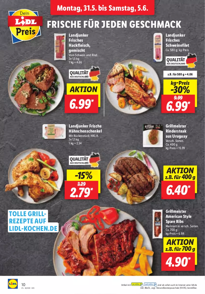 Aktueller Prospekt Lidl - Aktionsprospekt - von 31.05 bis 05.06.2021 - strona 10