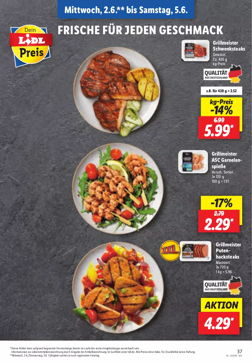 Aktueller Prospekt Lidl - Aktionsprospekt - von 31.05 bis 05.06.2021 - strona 37