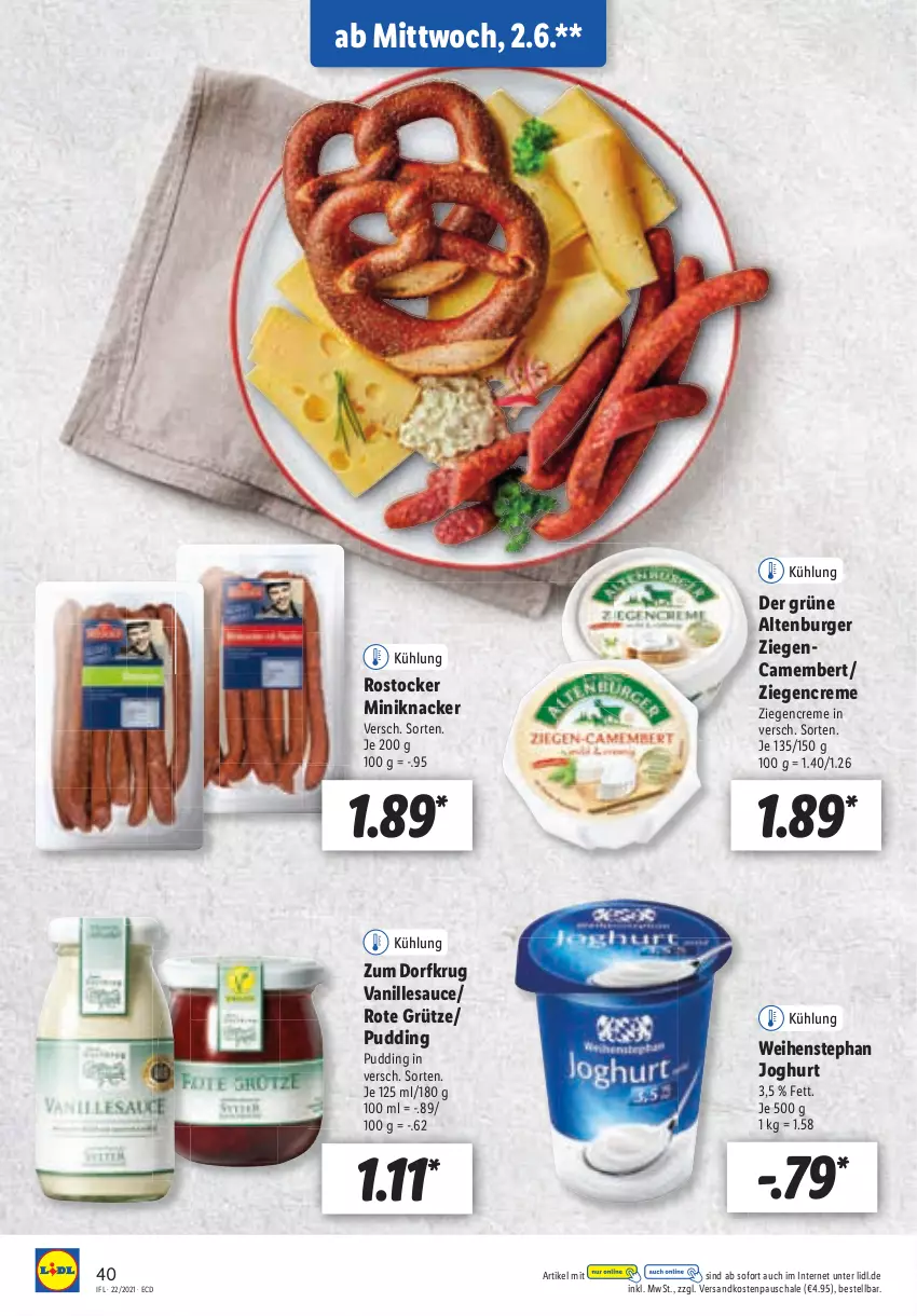 Aktueller Prospekt Lidl - Aktionsprospekt - von 31.05 bis 05.06.2021 - strona 40