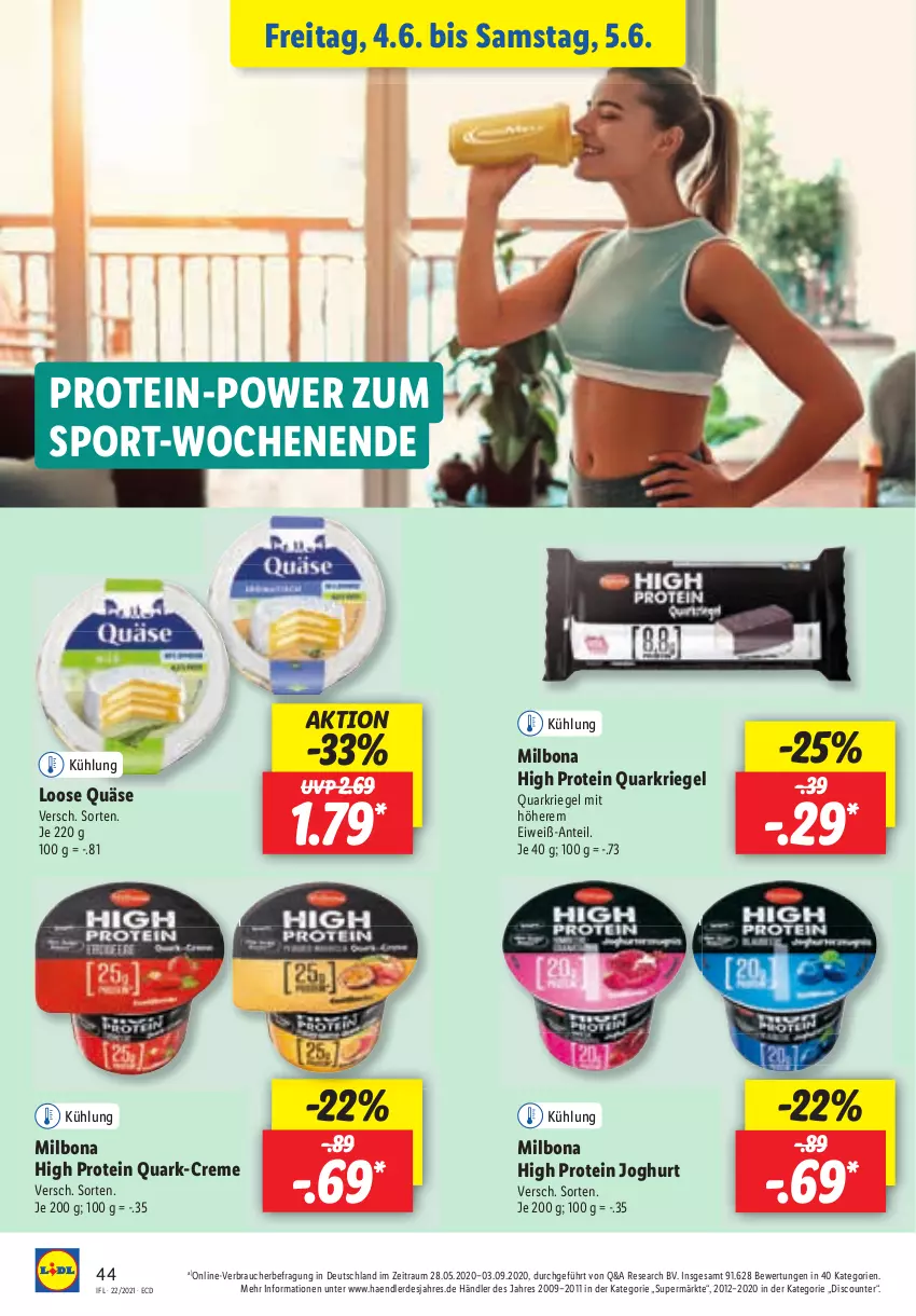 Aktueller Prospekt Lidl - Aktionsprospekt - von 31.05 bis 05.06.2021 - strona 44