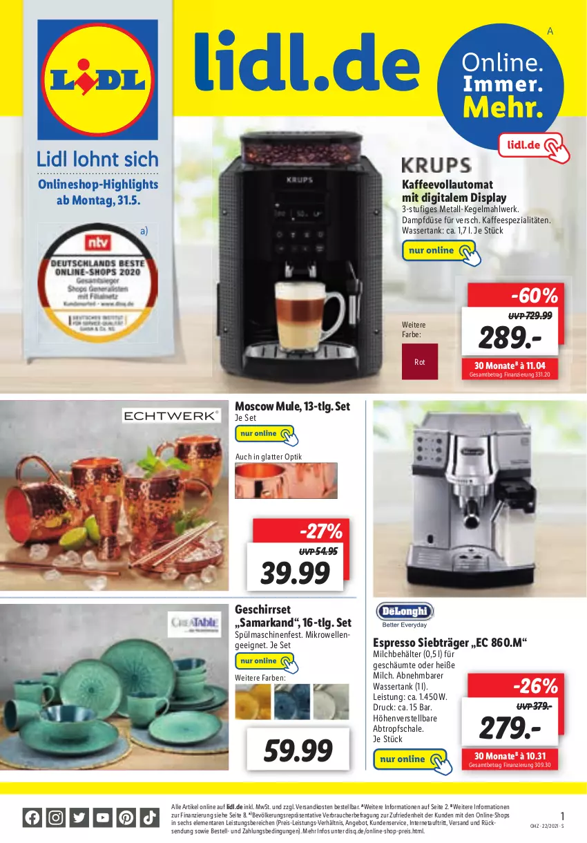 Aktueller Prospekt Lidl - Aktionsprospekt - von 31.05 bis 05.06.2021 - strona 47