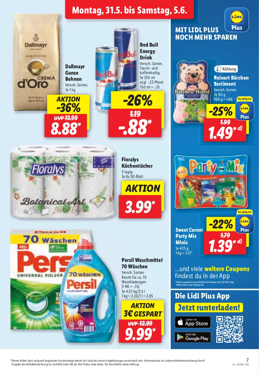 Aktueller Prospekt Lidl - Aktionsprospekt - von 31.05 bis 05.06.2021 - strona 7