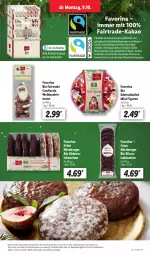 Gazetka promocyjna Lidl - Aktionsprospekt - Gazetka - ważna od 14.10 do 14.10.2023 - strona 19 - produkty: angebot, Berger, bio, eis, elle, erde, kakao, kuchen, Lebkuchen, milch, nürnberger, Oblaten, reis, teller, Ti, Tiere, vollmilch, ZTE