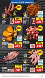 Gazetka promocyjna Lidl - Aktionsprospekt - Gazetka - ważna od 14.10 do 14.10.2023 - strona 53 - produkty: angebot, bratwurst, cevapcici, Dorade, eis, fisch, fische, Fischer, flakes, geschnetzeltes, gulasch, gyros, preisvorteil, pute, Putengeschnetzeltes, reis, rind, rinder, ring, rostbratwurst, schwein, schwein und rind, thüringer rostbratwurst, Ti, vom schwein und rind, wein, wurst, Zelt, ZTE
