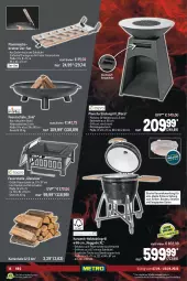 Gazetka promocyjna Metro - BBQ & Grill Spezial - Gazetka - ważna od 20.04 do 20.04.2022 - strona 16 - produkty: bambus, decke, Deckel, edelstahl, eis, elle, feuerschale, grill, grillplatte, grillrost, Holz, holzkohle, holzkohlegrill, Kamin, Kaminholz, Kohlegrill, lachs, lamm, latte, reis, Ria, Säulengrill, Schal, Schale, teller, Ti, tisch