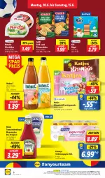 Gazetka promocyjna Lidl - Aktionsprospekt - Gazetka - ważna od 15.06 do 15.06.2024 - strona 10 - produkty: angebot, coupon, dip, drink, eis, elle, energy drink, Floralys, frischkäse, frucht, fruchtgummi, fruchtgummis, gin, grill, heinz, Hohes C, Käse, katjes, ketchup, kiri, mayonnaise, ndk, papier, petrella, pfanne, pfannen, pfannenkäse, reis, rel, Schal, Schale, teller, Ti, toilettenpapier, tomate, tomaten, tomatenketchup, und pfanne, vita, Yo