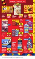 Gazetka promocyjna Lidl - Aktionsprospekt - Gazetka - ważna od 15.06 do 15.06.2024 - strona 13 - produkty: angebot, ball, basmati, Basmati Reis, cantuccini, cin, colgate, Coral, creme, deo, eis, elle, Finish, klarspüler, kuchen, LG, mandel, mandeln, Max White, mundspülung, orange, powerball, preisvorteil, Rauch, reiniger, reis, rwe, Sondey, spülung, teller, Ti, tuc, waffeln, zahncreme, ZTE