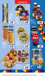 Gazetka promocyjna Lidl - Aktionsprospekt - Gazetka - ważna od 15.06 do 15.06.2024 - strona 17 - produkty: ACC, angebot, antipasti, asti, baguette, Bona, cola, coupon, eis, feta, Focaccia, grüne oliven, Milbona, Ofen, olive, oliven, perlen, pils, reis, sauce, Schal, Schale, Ti, ZTE