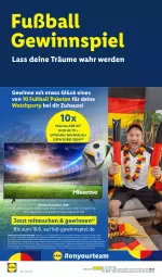 Gazetka promocyjna Lidl - Aktionsprospekt - Gazetka - ważna od 15.06 do 15.06.2024 - strona 62 - produkty: alexa, Bad, ball, dvb, eis, elle, erde, fernseher, Fußball, gewinnspiel, hisense, HP, mac, Mode, ndk, Schal, Schale, smart tv, Ti, tuner, uhd, Yo