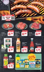 Gazetka promocyjna Combi - Prospekte - Gazetka - ważna od 27.04 do 27.04.2024 - strona 13 - produkty: Bau, bio, bratwurst, cevapcici, eis, flasche, Geflügel, gewürz, gewürzketchup, gouda, grill, Hela, Käse, ketchup, Kühne, küstengold, LG, löwensenf, nuss, reis, rind, sauce, saucen, schwein, schwein und rind, senf, spareribs, steak, thomy, Ti, tomate, tomaten, tomatenketchup, wein, wurst, ZTE